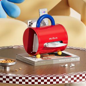 [해외] 감성 모던 다용도 휴지케이스 티슈커버 리모컨 정리함 인테리어 소품 2colors