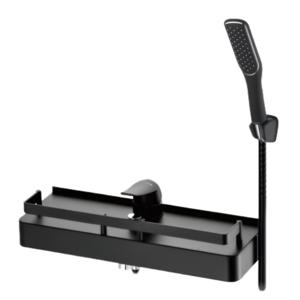 레이덴(Leiden)국산 블랙 선반 샤워수전 세트