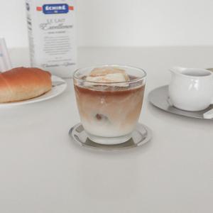 아이스 글라스 260m 쥬스컵 홈카페 유리컵