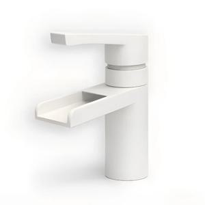 그라츠(Graz)폭포수전 화이트 세면대수전 원홀수전