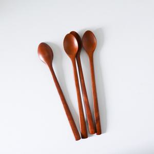 우드 롱티스푼 나무 머들러 홈카페 커트러리