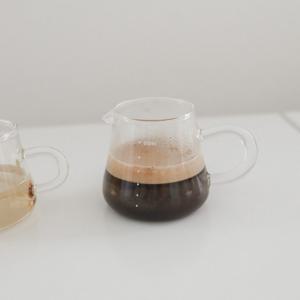 내열유리 미니 시럽잔 60ml 에스프레소 샷잔 시럽저그