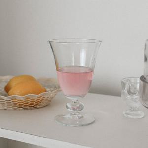 더블 와인 고블렛잔 280ml 샴페인 물잔 카페 유리컵