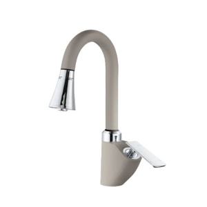 피렌체 아르코 거위목 주방수전 무광크롬