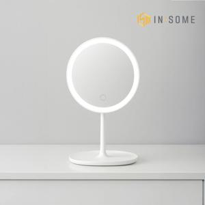무선 LED 조명 탁상 화장 거울 IPM-1