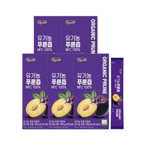 레세타 유기농 푸룬즙 NFC 100% (20g x14포) x5박스