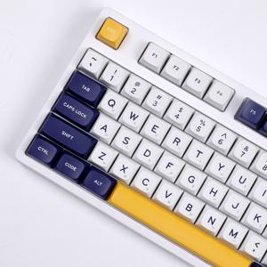 문나이트 132키 MDA 귀여운 한글 PBT 커스텀 포인트 한영 키캡