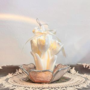 튤립 캔들 & 꽃 트레이 2colors