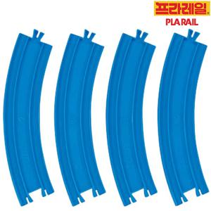 프라레일 R-03 곡선 레일 부품 기차 장난감