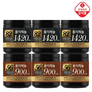 드림카카오 82%X3개+드림카카오56%X3개