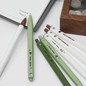 귀여운 캐릭터 모양 퓨어 0.5mm 볼펜 1+1