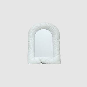 아크릴 쿠션 거울 (패딩아치화이트)