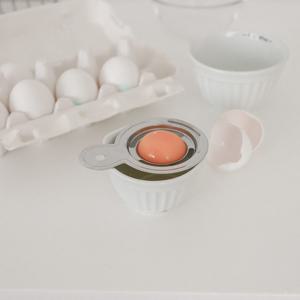 스텐 계란 노른자 분리기 홈베이킹 도구