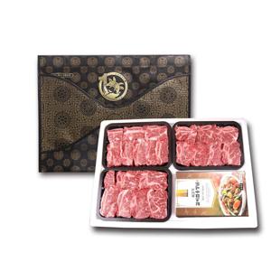 국내산 한우 4칸세트(소갈비(찜용) 600g 3개+갈비장)