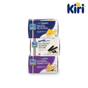 리얼스틱 치즈케익 3종 6입 1박스 (플레인 / 블루베리 / 쿠키앤크림) 택1