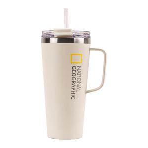 내셔널지오그래픽_크루즈이중스텐텀블러(크림)