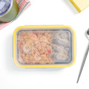 국산 스텐 1단 도시락통 직장인 나눔 찬통 밀폐 찬합 반찬통 재료 소분 샐러드 런치박스