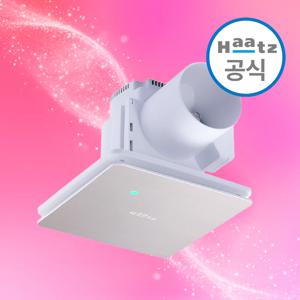 허리케인 환풍기 HBF-H504MD 전동댐퍼 욕실 화장실 냄새 자가설치 플러그타입