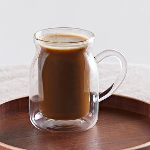 아틱앤베이스 더블 월 글래스 티 머그 180ml