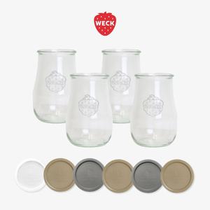 튤립 738(1750ml) 4개 + PE뚜껑 6개 세트
