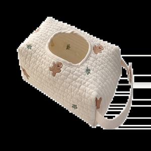 베베숲 x 비비엔다 누빔 물티슈 파우치