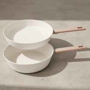 무료배송! 베로 시리즈 세라믹 코팅 프라이팬 28cm + 궁중팬 28cm 세트