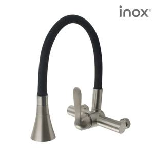 아이녹스 벽붙이 주방 싱크대 수전 JT-A800(BK) 블랙