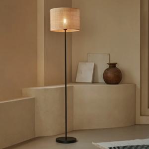 *디밍전구 증정* 우붓 라탄 장스탠드 플로어램프