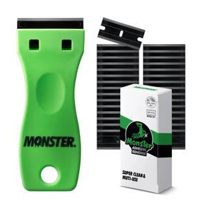 교체형 스크래퍼 1개+리필날 30개 세트 헤라 인덕션청소 스티커제거