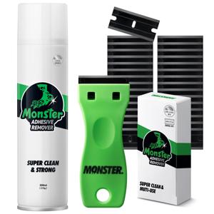 엑스퍼트 스티커 타르 자국 제거 2종 세트(제거제+스크래퍼+칼날 30p)