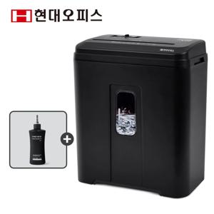 현대오피스 소형 가정용 문서세단기 PK-612X 6매 종이 파쇄기 세절기 세단기오일증정
