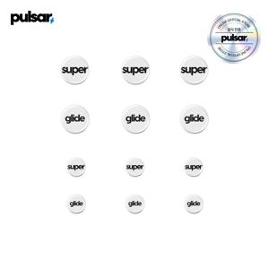 펄사 유니버셜 도트 슈퍼글라이드 글라스 마우스피트 화이트색상 Type-C 무광