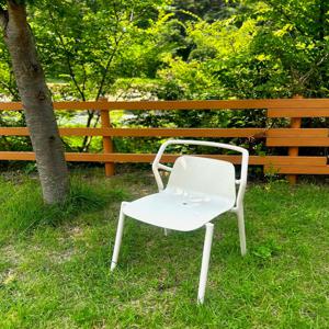 [1+1] 마레 카페체어 플라스틱 야외의자