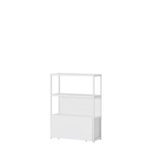 콰트로 800 3단 서랍형 철제 선반 책장