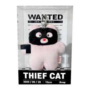 빅 츄르 강도 고앵 / 핸드메이드 고양이 인형 키링 키홀더 에어팟 가방 열쇠고리