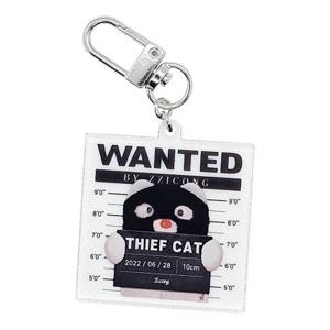 츄르강도 고앵 머그샷 /  고양이 인형 아크릴 키링 키홀더 에어팟 가방 열쇠고리