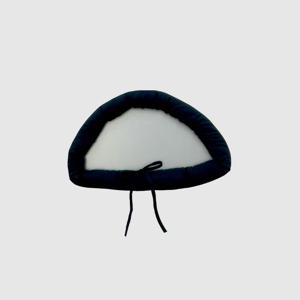 아크릴 쿠션 거울 (하프문 블랙)