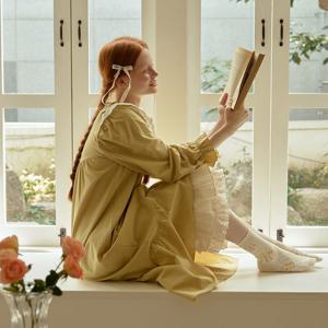 앤의 숨결 7부 하의2 크림 (60수)