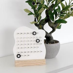 데이투데이 우드 만년달력