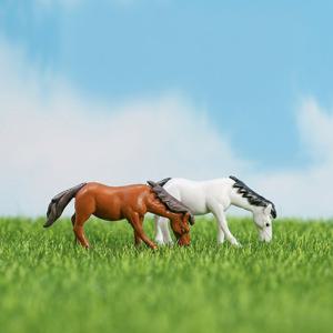 테라리움 말 피규어(2p) 데코소품 인테리어 장식 피규어