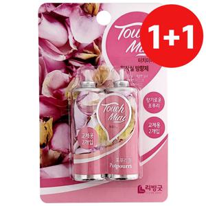 터치미니 1+1 화장실방향제 (포푸리향 리필2p)