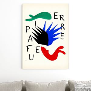 앙리마티스 인테리어 그림 액자 포스터 명화 Pierre a Feu 1947