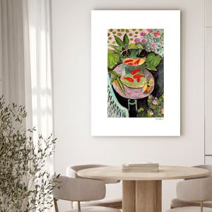 앙리마티스 인테리어 그림 액자 포스터 명화 The Goldfish 1912