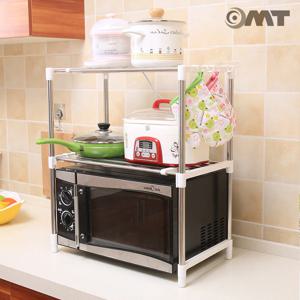 스텐 전자렌지 3단 렌지대 싱크대 주방 정리선반