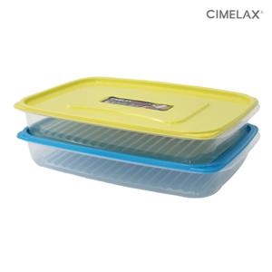 킵프리저 냉동실용 보관용기 (2.7Lx2개) 냉동실용용기