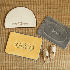 폭신부들 뛰어난 복원력 메모리폼 발매트 (3designs) 욕실 주방 현관 매트