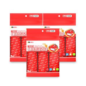 빨간맛 펫용 돌돌이 사선컷팅 테이프크리너 리필 9개