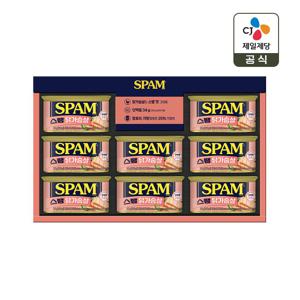 CJ 선물세트 스팸 닭가슴살 12호 쇼핑백포함