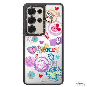 갤럭시 S24 울트라 미러 디자인 거울 범퍼 미키앤프랜즈 팝스탬프 플러스 케이스