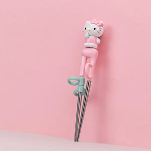 릴팡 더스틱 맥스 스텐젓가락 유아젓가락 1단계(헬로키티)